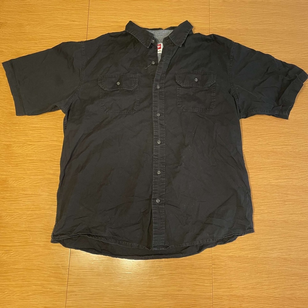 large wrangler button up